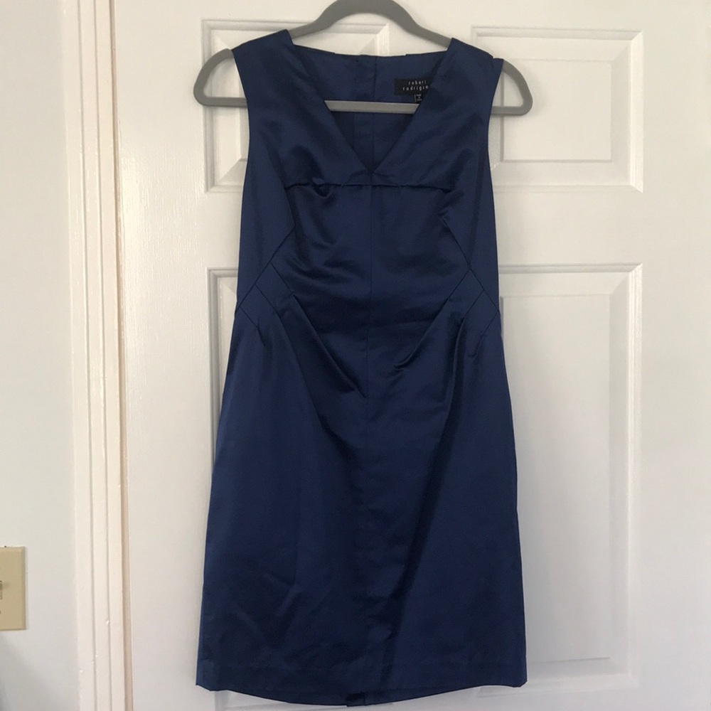 Robert Rodriguez silk cocktail dress